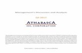 Q3 2017 MDA AOC - Athabasca Oil Corporation