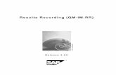 Results Recording (QM-IM-RR) - consolut