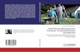 Solid Waste Management Practices: A Socioeconomic perspective(Book).