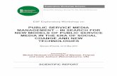 Public Service Media Management: In Search for New Models of Public Service Media in the Era of Social Change and New Technologies