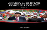 AFRICA in CHINA'S FOREIGN POLICY - Brookings