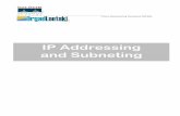 IP Addressing and Subneting