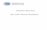 Alaskan Klee Kai See UKC Breed Standard - American ...