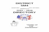 DISTRICT 5M4 DIRECTORY