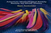 AMS/SMT San Antonio 2018 Abstracts