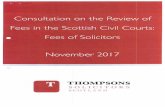 Thompsons Solicitors - Scottish Civil Justice Council