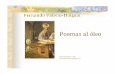 Poemas al óleo. Fernando Valerio-Holguín.