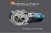 FACE 2 FACE II| LIMITED EDITION | 说明书 - Hamilton Watch
