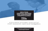 A frontline provider manual on PrEP research, care ... - AVAC |
