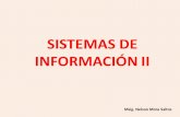 SISTEMAS DE INFORMACIÓN II