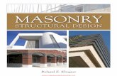Masonry Structural Design.
