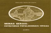 Minas Gerais: estruturas populacionais típicas.