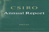 15th CSIRO Annual Report for Year 1962-1963 - CSIROpedia