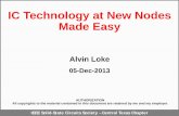 IC Technology at New Nodes Made Easy