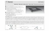 SP505 WAN Multi-Mode Serial Transceiver - MaxLinear