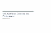 The Australian Economy and Performance