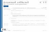C 13 Journal officiel - EUR-Lex
