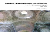 Para mayor culto del oficio divino y servicio de Dios : las iglesias de los monasterios cistercienses de la Congregación de Castilla (siglos XV-XIX)