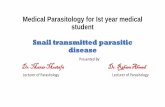 Snails transmitted parasitic disease