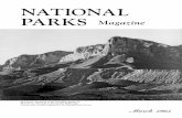 National Parks Magazine Vol 37 No 186 March 1963