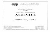 AGENDA - Laguna Beach Unified School District