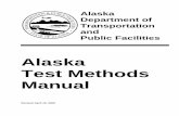 Alaska Test Methods Manual - Alaska Department of ...