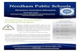 Elementary Curriculum Information - Needham Public Schools