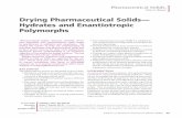 Drying Pharmaceutical Solids— Hydrates and Enantiotropic ...