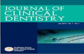Journal of Clinical Dentistry - Govt. Dental College Kottayam