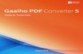 Contents - Gaaiho PDF Reader