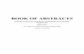BOOK OF ABSTRACTS - Trakya Üniversitesi