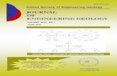 JOURNAL OF ENGINEERING GEOLOGY - joegindia.com