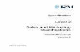 Level 2 Sales and Marketing Qualifications - Institute of Sales ...