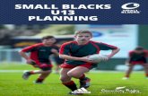 SMALL BLACKS U13 PLANNING - Rugby Toolbox