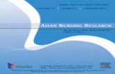 Asian Nursing Research - Perpustakaan STIKes Sapta Bakti