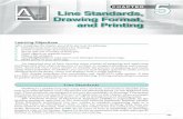 Line Standards, - Drawing Format, and Printing