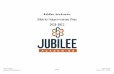 Jubilee Academies District Improvement Plan 2021-2022