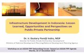 Opportunities and Challenging Indonesia's PPP projects