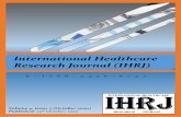 International Healthcare Research Journal (IHRJ)