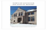 2018 Annual Town Report - Leicester MA |