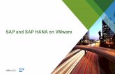 SAP and SAP HANA on VMware