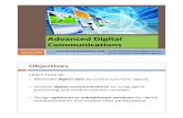 Advanced Digital Communications
