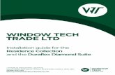 Residence Collection Install Guide - Window Tech Trade