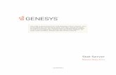 Stat Server - Genesys Documentation
