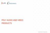 poly audio and video products - Technicom Electronics