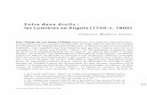 Entre deux droits : les Lumières en Angola (1750-v. 1800), Annales HSS, juillet-août 2005, n°4, pp. 817-848