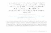 Leadership competency inventory: A systematic process of developing and validating a leadership competency scale