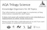 AQA Trilogy Science