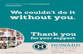 Thank you - Howard Center
