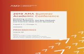 2019 AMA Summer Academic Conference - Nirma University